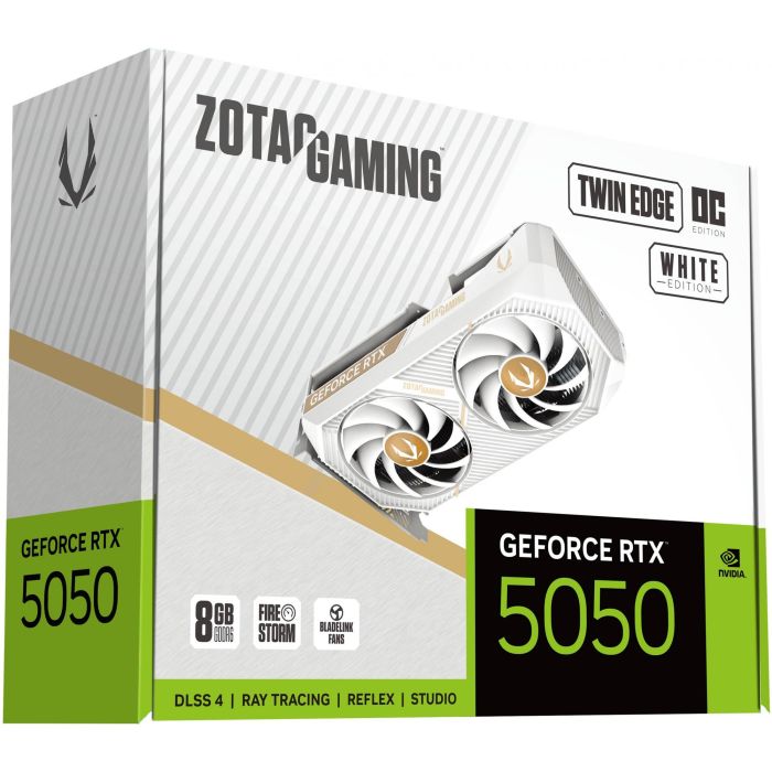 Zotac GeForce RTX 5050 Twin Edge OC 8GB GDDR6 White 5