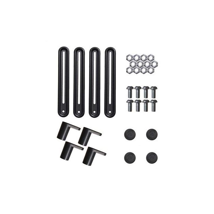 Elbe SM-CLIP Adaptador de Sujeción para Monitores No VESA hasta 27 Pulgadas y 5kg, Compatible con Brazos Soporte 4