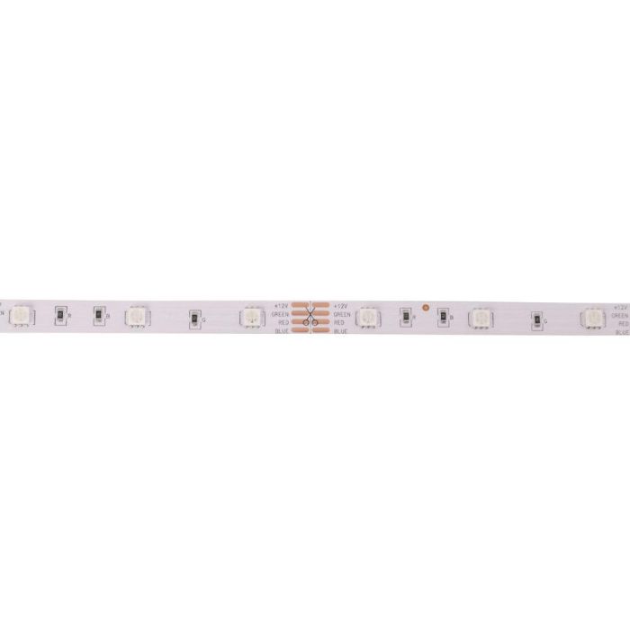 Tira de 150 LEDs 36W 2.100Lm SMD5050 12VDC RGB IP33 x5M 40.000H [PL-219011-RGB-IP33]-RGB 5