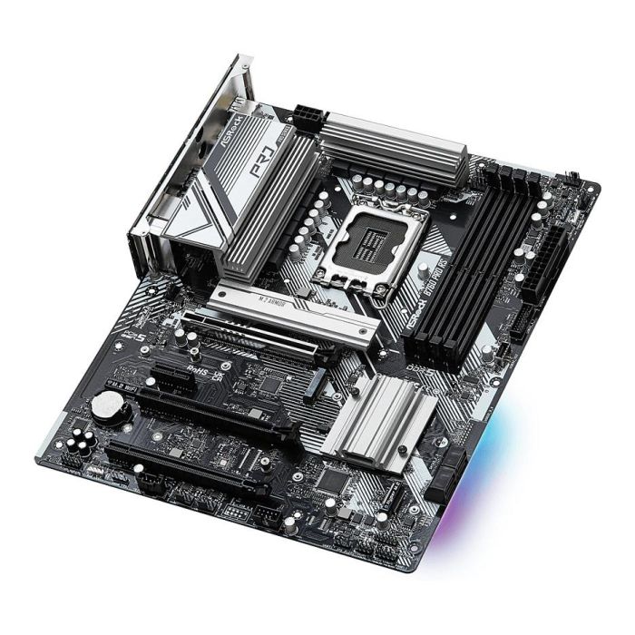 ASRock 90-MXBKS0-A0UAYZ Placa Base B760 PRO RS para Intel LGA 1700 ATX DDR5 2