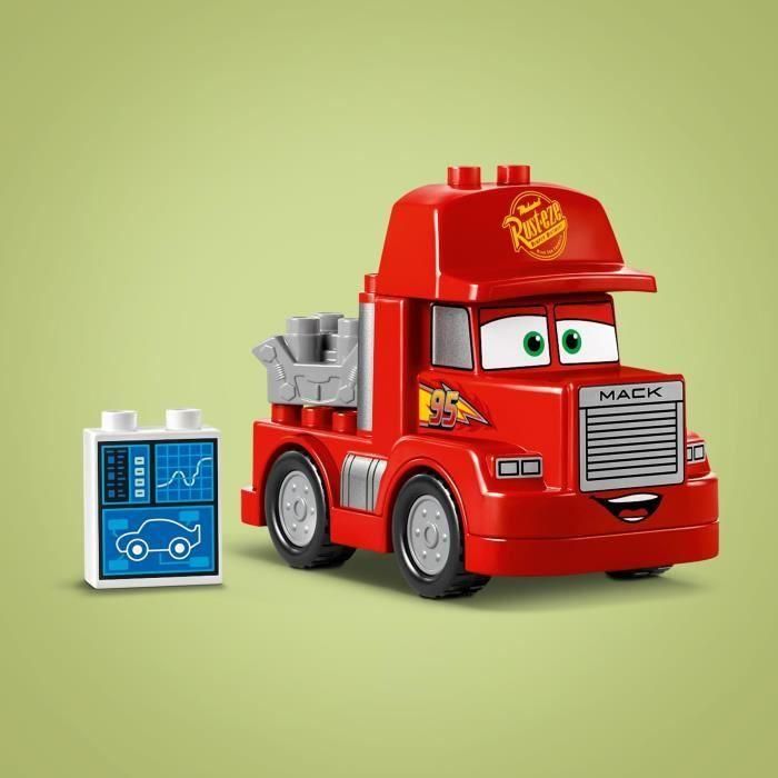 Lego DUPLO Mack en las Carreras - Set de Construcción Inspirado en Cars de Disney y Pixar para Niños a Partir de 2 Años 2 Lego DUPLO Mack en las Carreras - Set de Construcción Inspirado en Cars de Disney y Pixar para Niños a Partir de 2 Años 2