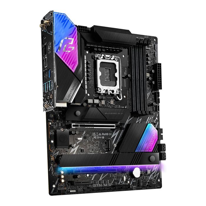 ASRock Z890 Phantom Gaming Lightning Wifi DDR5 ATX Intel Core Ultra Z890 para PC 3