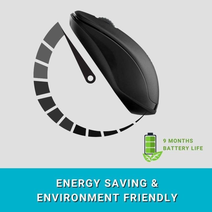 Ratón Rapoo 00142012 1000 dpi Negro 2