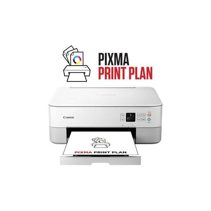 Canon 4462C106 Impresora Multifunción 3 en 1 Fotográfica PIXMA TS5351i Inyección Tinta WiFi Dúplex Automático Blanca 1