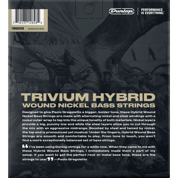 Juego Bajo Eléctrico 5St. Lab Trivium Hybrid Heavy 45-130 1 Juego Bajo Eléctrico 5St. Lab Trivium Hybrid Heavy 45-130 1