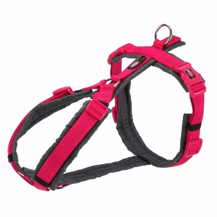 Arnés para Perro Trixie Premium Trekking Grafito Fucsia XS/S