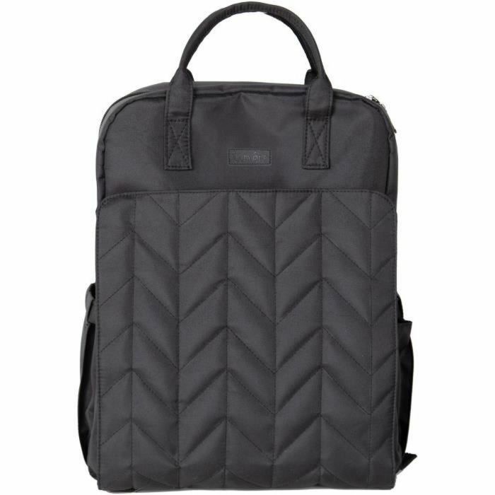 Tineo TIN3275052459534 Bolso cambiador forma mochila acolchado negro Tineo TIN3275052459534 Bolso cambiador forma mochila acolchado negro