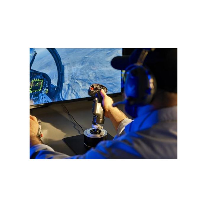 Thrustmaster F/A-18C Hornet HOTAS Palanca de mando Inalámbrico Negro