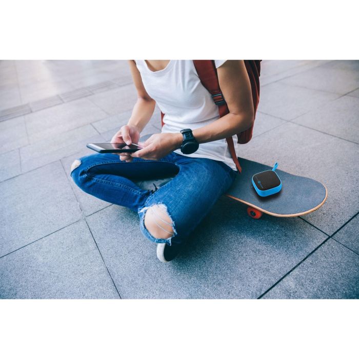 Cellularline Music & Sound Bluetooth Wireless Speaker Mini Blu 5 Cellularline Music & Sound Bluetooth Wireless Speaker Mini Blu 5