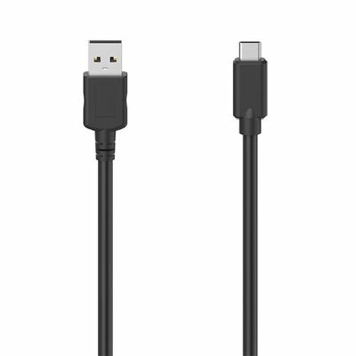 Cable USB-C a USB Hama Technics ECO PC 1,5 m Negro Cable USB-C a USB Hama Technics ECO PC 1,5 m Negro