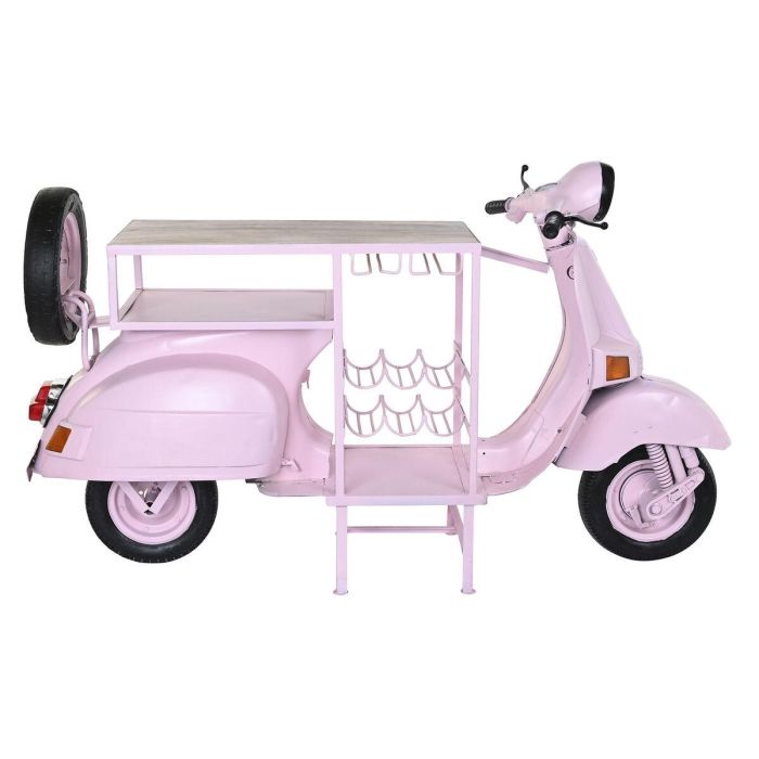 Botellero Shabby DKD Home Decor Rosa Palo 70 x 106 x 195 cm Botellero Shabby DKD Home Decor Rosa Palo 70 x 106 x 195 cm