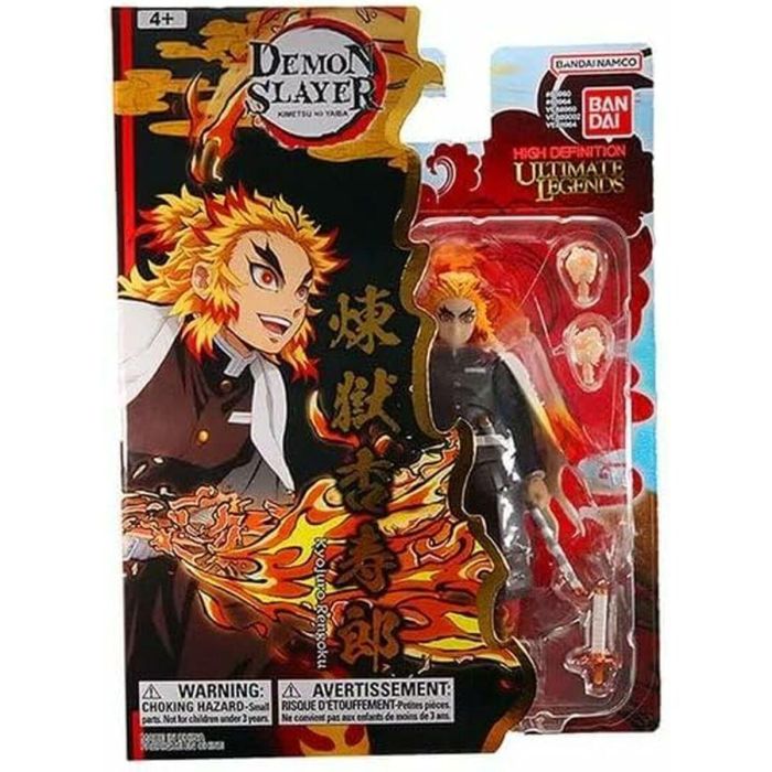Bandai BAN1736489429386 Figura articulada Ultimate Legends HD Demon Slayer Kyojuro Rengoku 12 cm 7