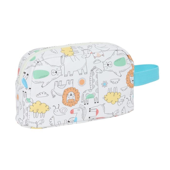 Portameriendas Térmico Safta Zoo Beige 21,5 x 12 x 6,5 cm 3