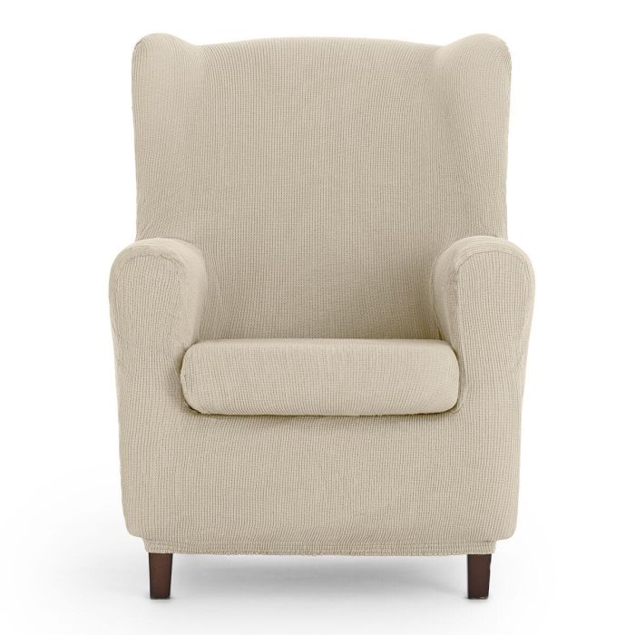 Funda para sillón orejero Eysa ULISES Blanco 80 x 100 x 90 cm Funda para sillón orejero Eysa ULISES Blanco 80 x 100 x 90 cm
