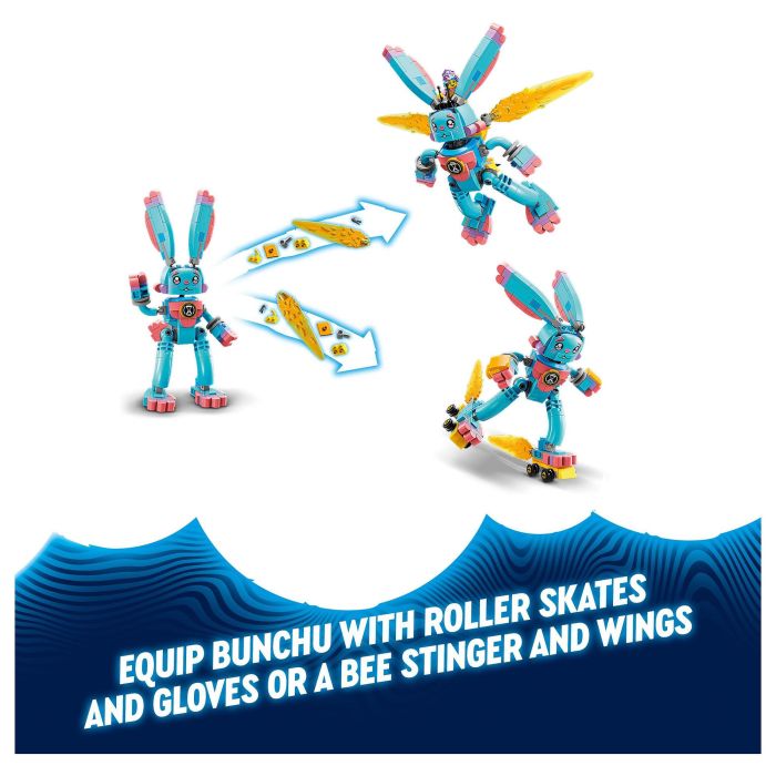 LEGO DREAMZzz Izzie y el Conejo Bunchu 71453 Set de Construcción para Niños +7 Años