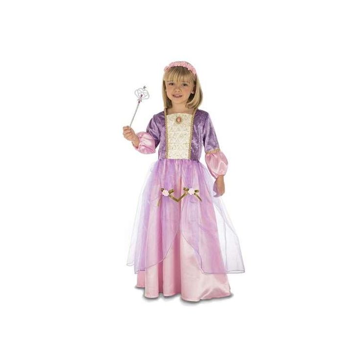 Disfraz princesa morada talla 7-9 y Disfraz princesa morada talla 7-9 y