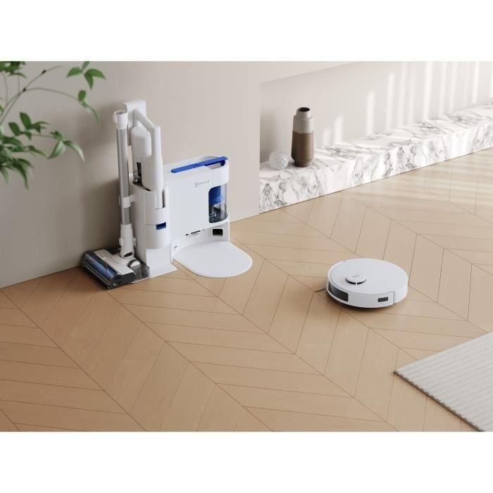 Ecovacs ECO6970135035090 DEEBOT N20 COMBO Robot Aspirador y Escoba con Estación de Doble Vaciado Automático y Potencia 10 kPa 1 Ecovacs ECO6970135035090 DEEBOT N20 COMBO Robot Aspirador y Escoba con Estación de Doble Vaciado Automático y Potencia 10 kPa 1