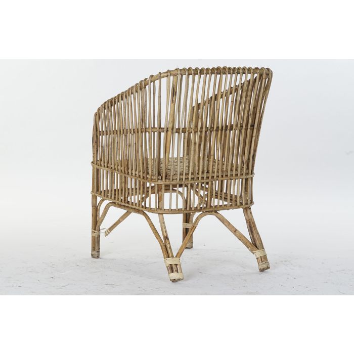 DKD Home Decor Sillón Balines Natural Ratan 56 x 52 x 82 cm 5