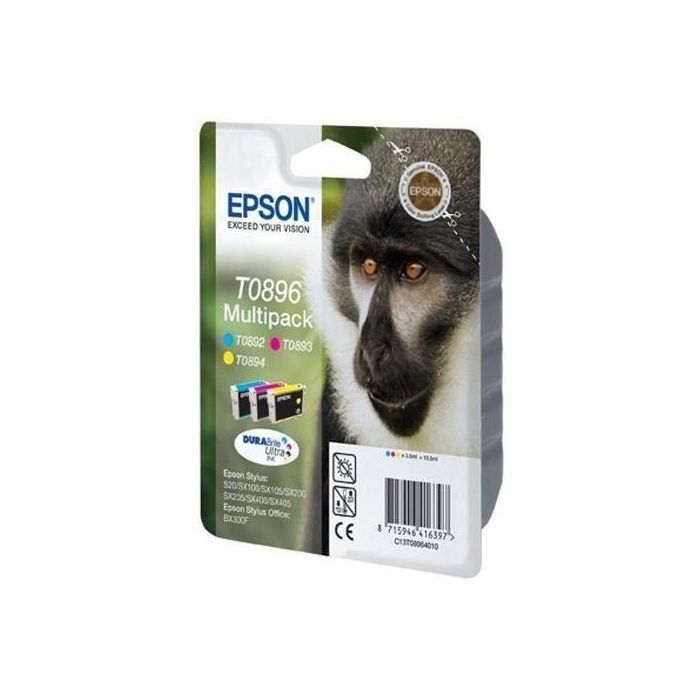 Epson T0895 Monkey Ink Cartridge Colors 2 Epson T0895 Monkey Ink Cartridge Colors 2