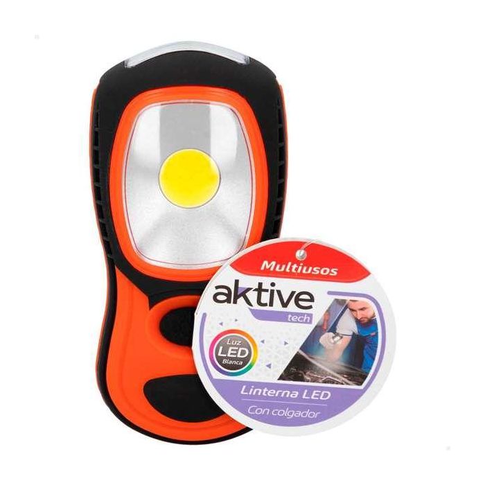 Linterna led magnetica aktive tech con colgador - modelos surtidos 7 Linterna led magnetica aktive tech con colgador - modelos surtidos 7