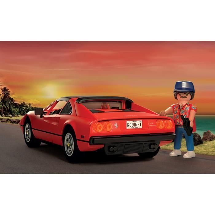 PLAYMOBIL 71343 Magnum - Ferrari 308GTS - Coches Clásicos - Coche de colección 3 PLAYMOBIL 71343 Magnum - Ferrari 308GTS - Coches Clásicos - Coche de colección 3