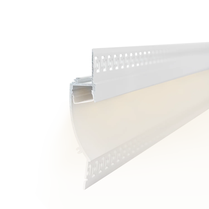 Perfil de Aluminio 2 Metros Integración Pared Escayola/Pladur 18.5X15.5 2