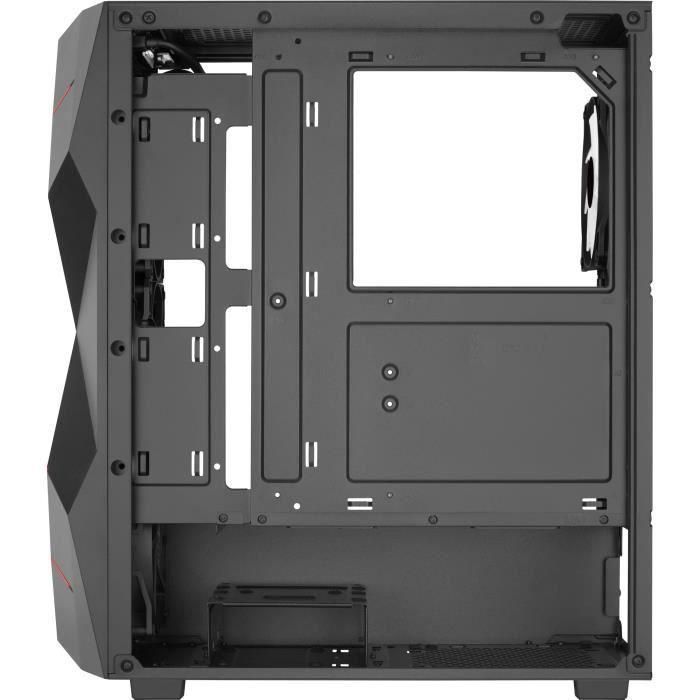 Caja para PC - AEROCOOL - Volcan G v1 (Negro) - Torre media - Formato ATX - Sin fuente de alimentación 5 Caja para PC - AEROCOOL - Volcan G v1 (Negro) - Torre media - Formato ATX - Sin fuente de alimentación 5