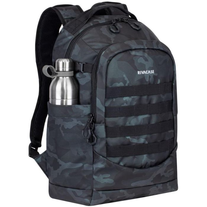 Riva NB Rucksack Sherwood 15,6"10,5" 28L grau camo 7631 12