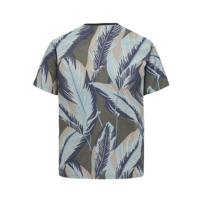 Camiseta de Manga Corta Hombre Only & Sons Onskobe Reg Banana Leaf Oliva 2 Camiseta de Manga Corta Hombre Only & Sons Onskobe Reg Banana Leaf Oliva 2