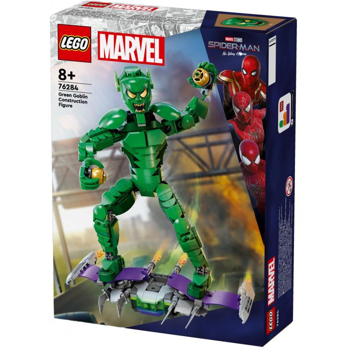 LEGO 76284 Marvel Minifigura Duende Verde de superhéroe de juguete para construir para niños 9 LEGO 76284 Marvel Minifigura Duende Verde de superhéroe de juguete para construir para niños 9