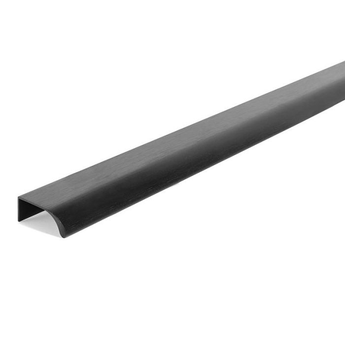 Tirador Aluminio Ona Acabado Negro Cepillad Dist. Agujero Dist. 256Mm. Viefe Tirador Aluminio Ona Acabado Negro Cepillad Dist. Agujero Dist. 256Mm. Viefe
