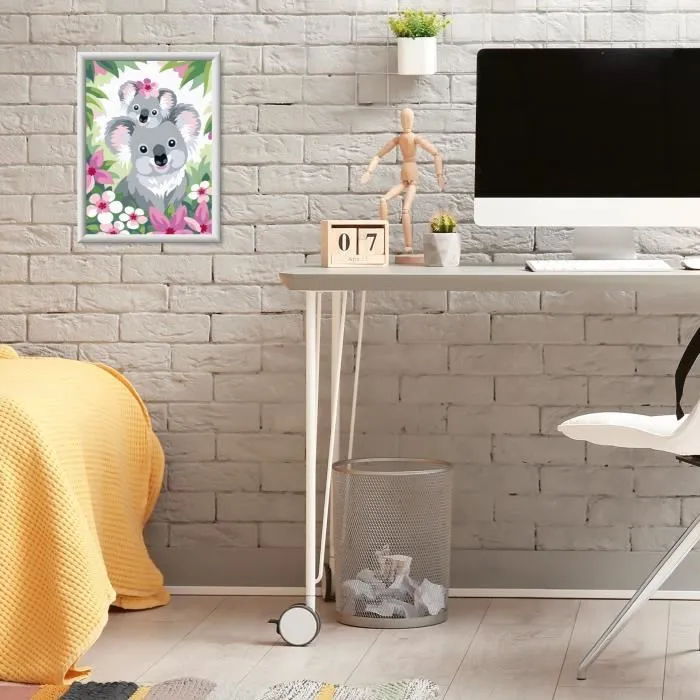 Ravensburger 25833 CreArt Kids - Kit de Pintura por Números Mamá y Bebé Koala (18 x 24 cm), A Partir de 9 Años 3 Ravensburger 25833 CreArt Kids - Kit de Pintura por Números Mamá y Bebé Koala (18 x 24 cm), A Partir de 9 Años 3