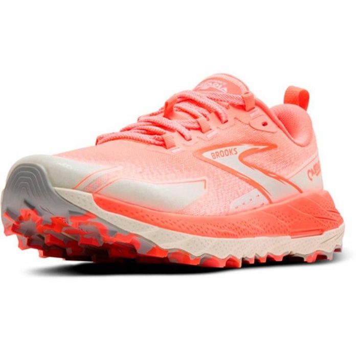 Zapatillas Deportivas Mujer Brooks Cascadia 18 Salmón 1 Zapatillas Deportivas Mujer Brooks Cascadia 18 Salmón 1