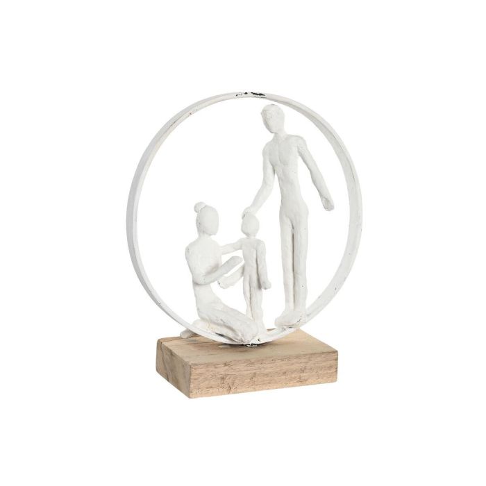 Figura Urban DKD Home Decor Blanco Marron 10 x 27 x 23 cm