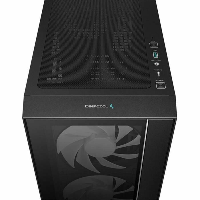 Deepcool DEE1721350442042 Caja PC Torre media MATREXX 55 V4 C ATX, Vidrio templado, Iluminación ARGB, Negro 5