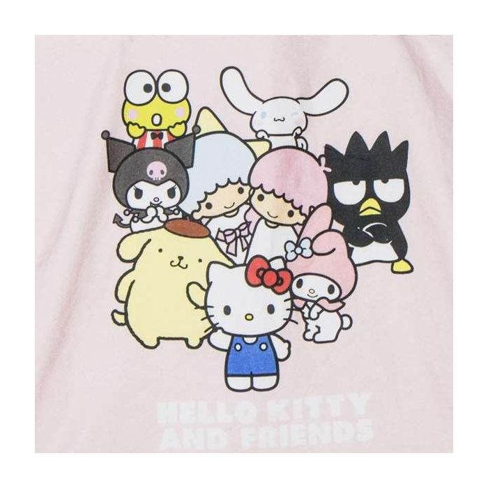 CERDÁ Tote Bag Hello Kitty and Friends 70% Poliéster, 30% Algodón - 48x43x17cm 2