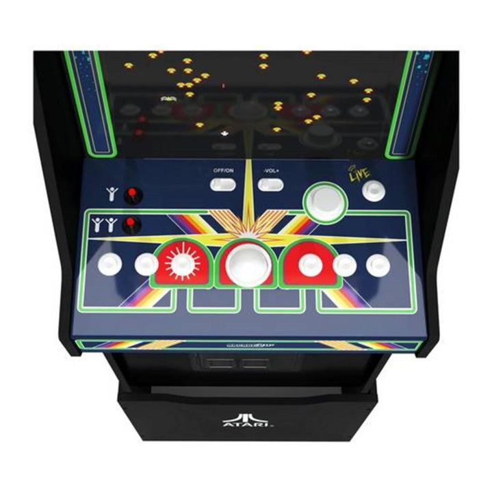 Arcade1Up Máquina Recreativa Retro Arcade Atari Legacy Centipede Edition con 14 Juegos Clásicos 2