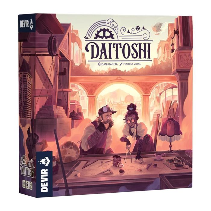 Devir Kemushi Saga Daitoshi Juego de Mesa para 1-4 Jugadores, 14 Años, 120 Minutos