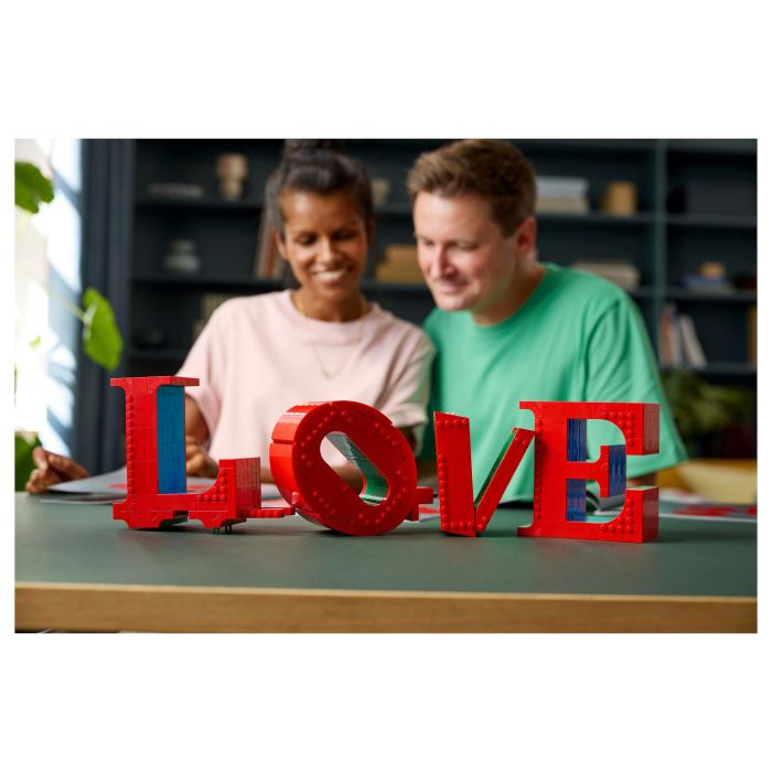 LEGO 31214 Art LOVE Set de Construcción para Adultos - Decoración y Regalo para Parejas LEGO 31214 Art LOVE Set de Construcción para Adultos - Decoración y Regalo para Parejas
