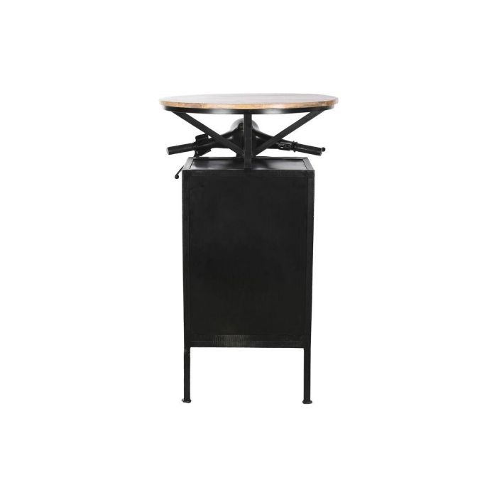 DKD Home Decor Mesa de Estilo Industrial Loft Hecha a Mano de Hierro y Madera de Mango Negro Marrón con 1 Estantería 72x110x116 cm 8 DKD Home Decor Mesa de Estilo Industrial Loft Hecha a Mano de Hierro y Madera de Mango Negro Marrón con 1 Estantería 72x110x116 cm 8