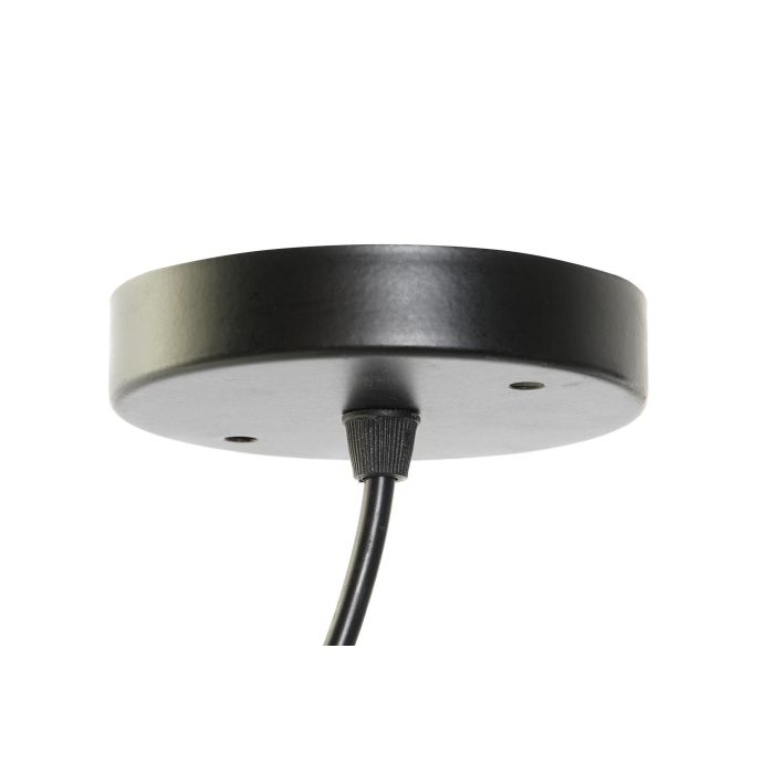 DKD Home Decor Lámpara de Techo Urban de Bambú Marrón, 60x60x26 cm, Casquillo E27, Potencia Máx. 50W, Cable 175 cm, 1 Luz 5