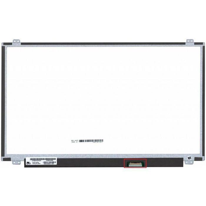 CoreParts Panel LCD Original 15,6" FHD Mate 1920x1080, 359.5x223.8x3.2mm, Conector 30 Pines Inferior Derecho, 4 Soportes Superiores Inferiores