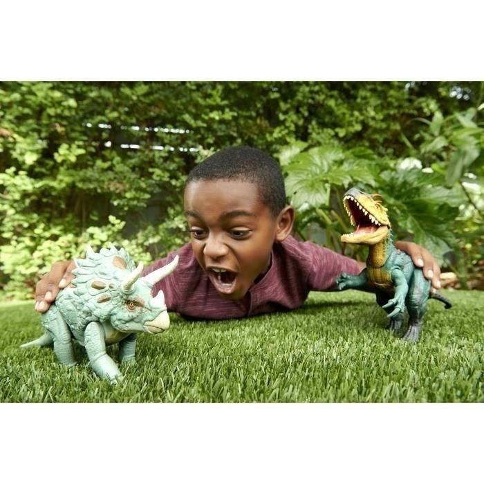 Triceratops Mega Acción - Mattel - Htk79 2 Triceratops Mega Acción - Mattel - Htk79 2