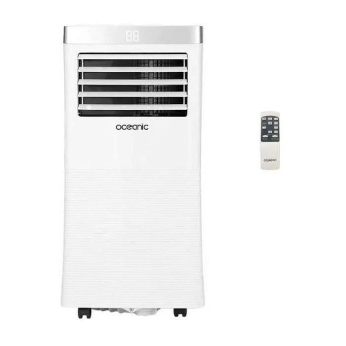 Climatizador portátil monobloc - OCEANIC - 2930W - 10000 BTU - Programable - Clase energética A Climatizador portátil monobloc - OCEANIC - 2930W - 10000 BTU - Programable - Clase energética A