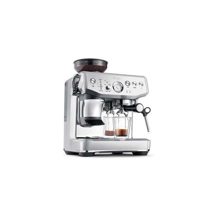 Sage SES876BSS4EEU1 Cafetera Barista Express Impress Café de Grano a Espresso en Menos de un Minuto Acero Inoxidable Cepillado
