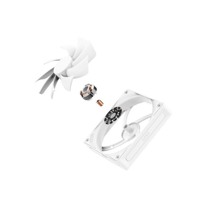 NZXT RF-Q12SF-W2 sistema de refrigeración para ordenador Carcasa del ordenador Ventilador 12 cm Blanco 1 pieza(s) 5 NZXT RF-Q12SF-W2 sistema de refrigeración para ordenador Carcasa del ordenador Ventilador 12 cm Blanco 1 pieza(s) 5