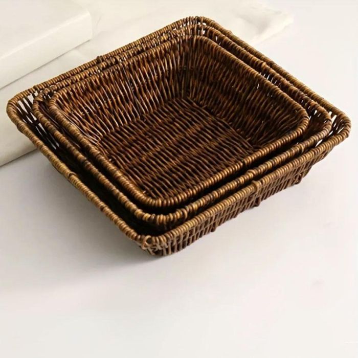 Cesta Pan Cuadr.Pp Reforzada 21.5Cm My Bar (18 Unidades) 7