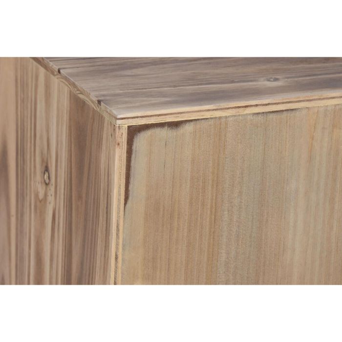 Mesita De Noche Oriental DKD Home Decor Natural Rojo 34 x 66 x 45 cm 2 Mesita De Noche Oriental DKD Home Decor Natural Rojo 34 x 66 x 45 cm 2