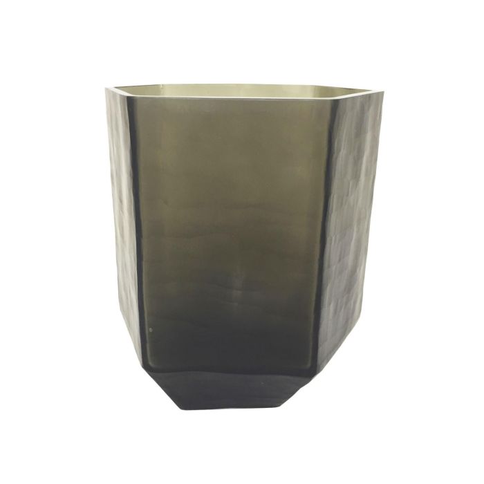 Jarron Moderno DKD Home Decor Gris Oscuro 18 x 22 x 18 cm Jarron Moderno DKD Home Decor Gris Oscuro 18 x 22 x 18 cm