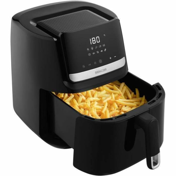 Freidora de aire - SENCOR - SFR 6550BK - 1600 W - 6,5 L - Negra 4 Freidora de aire - SENCOR - SFR 6550BK - 1600 W - 6,5 L - Negra 4